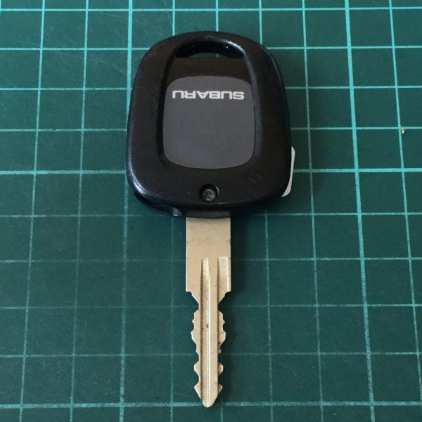 SB3357送185円 希少 スバル 純正 キーレス リモコン プレオ サンバー ヴィヴィオ RA1 RV1 TW1 KK3等 1B 1ボタン拍卖