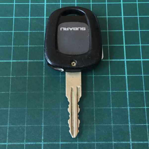 SB3342送185円 希少 スバル 純正 キーレス リモコン プレオ サンバー ヴィヴィオ RA1 RV1 TW1 KK3等 1B 1ボタン拍卖