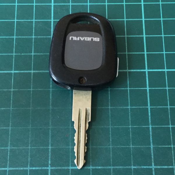 SB3328送185円 希少 スバル 純正 キーレス リモコン プレオ サンバー ヴィヴィオ RA1 RV1 TW1 KK3等 1B 1ボタン拍卖
