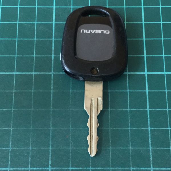 SB3302送185円 希少 スバル 純正 キーレス リモコン プレオ サンバー ヴィヴィオ RA1 RV1 TW1 KK3等 1B 1ボタン拍卖