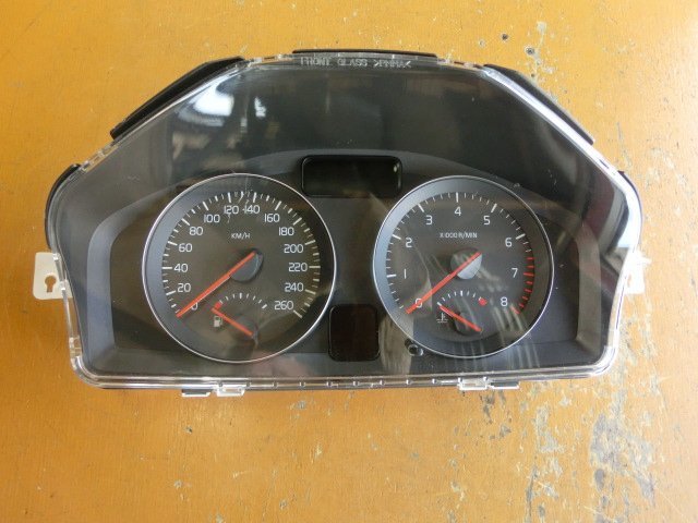 ボルボ V50 スピード メーター 平成24年 CBA-MB4204S 31296226 2.0クラシック 15万km 2012y 拍卖