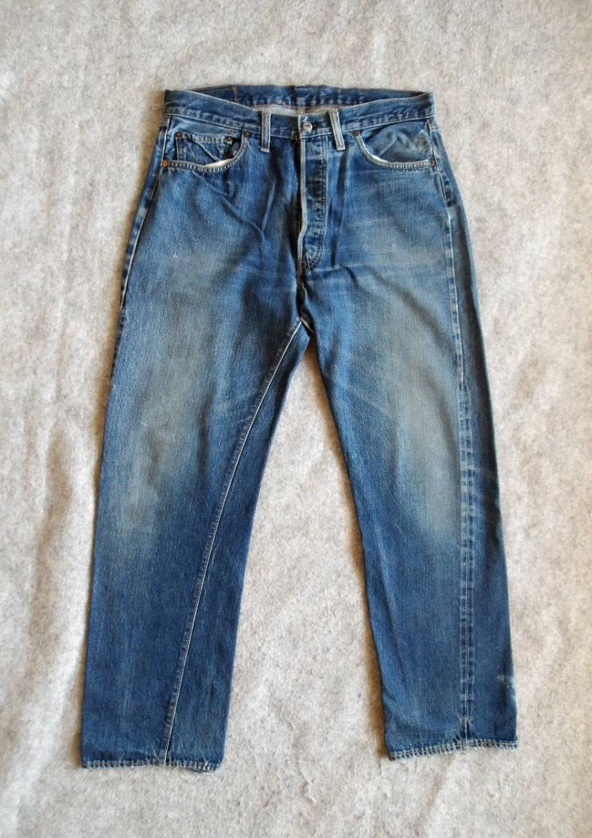 即決 ヴィンテージ 60's リーバイス 501 66 前期 デニム パンツ ゴールデンサイズ vintage levis big e xx 502 505拍卖