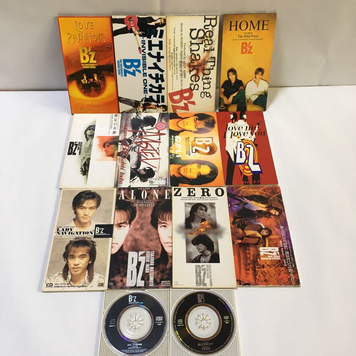 B ' z 8cm シングル CD 14枚セット B'z ビーズ拍卖