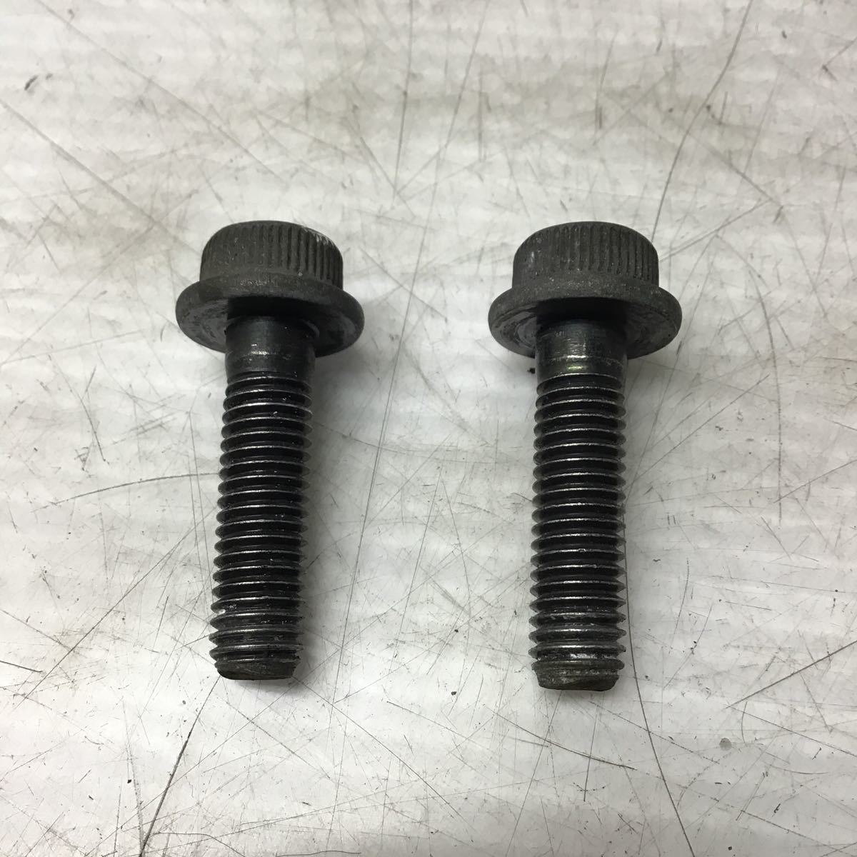 A43-62 スズキ アドレスV125 CF4EA フロント ブレーキキャリパー ボルト 純正部品拍卖