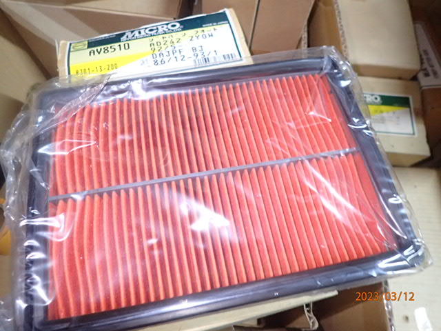 フォード フェスティバ DAJPF/AD242/D25PF MICRO エアクリーナー エアフィルター エレメント BJ01-13-Z00拍卖