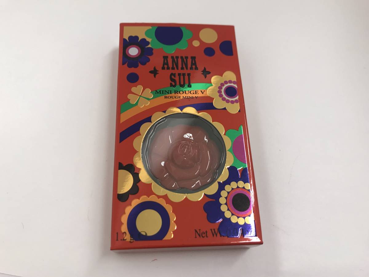 ANNA SUI【アナスイ】ミニ ルージュ 01 (保管品/未使用品)#164962-52拍卖