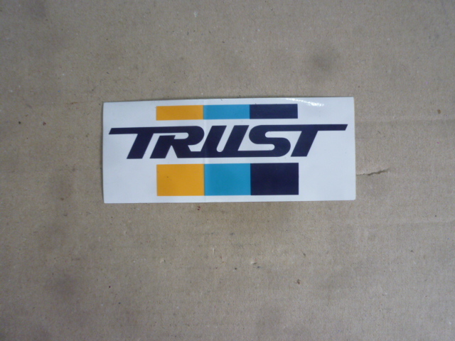 懐かしのトラスト全盛期初期ステッカー超希少新品マフラータコ足デュアル跳ね上げカール50.60年代ドリフト峠最高速谷田部本牧新木場0ー4拍卖