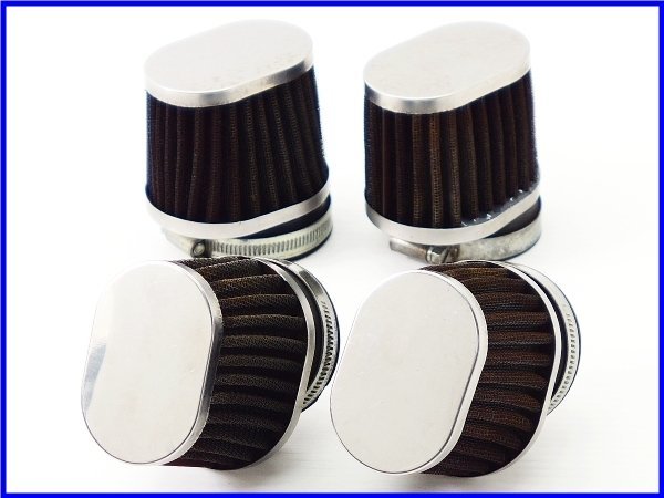 《M1》良品♪油冷最終 GSX-R1100(GV73A) パワーフィルター 4個set♪54mm♪拍卖