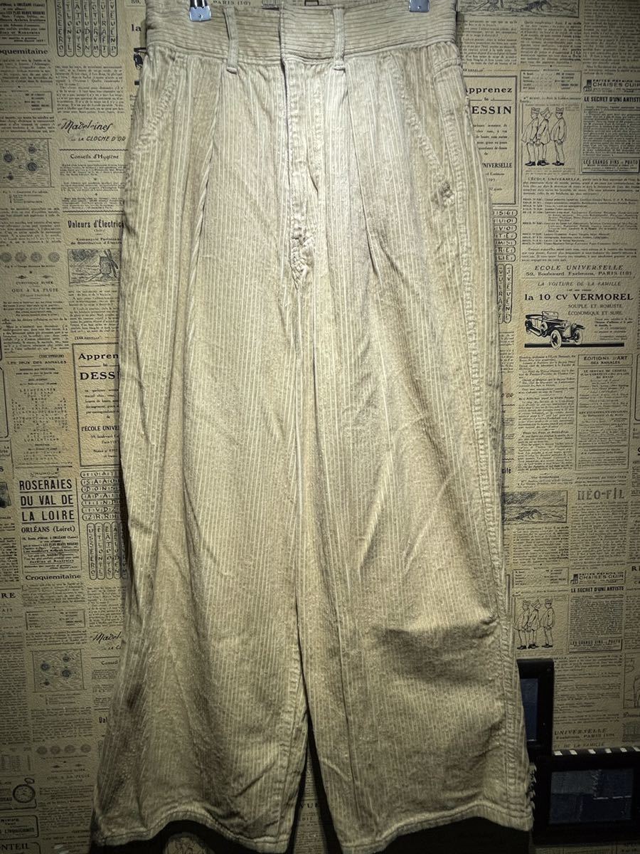 niko and ニコアンド コーデュロイワイドパンツ size 3拍卖
