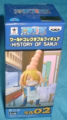 ワンピース ワールドコレクタブルフィギュア HISTORY OF SANJI サンジ(SA02)拍卖