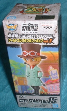 劇場版 ONE PIECE STAMPEDE(ワンピース スタンピード) ワールドコレクタブルフィギュア vol.3 サボ拍卖