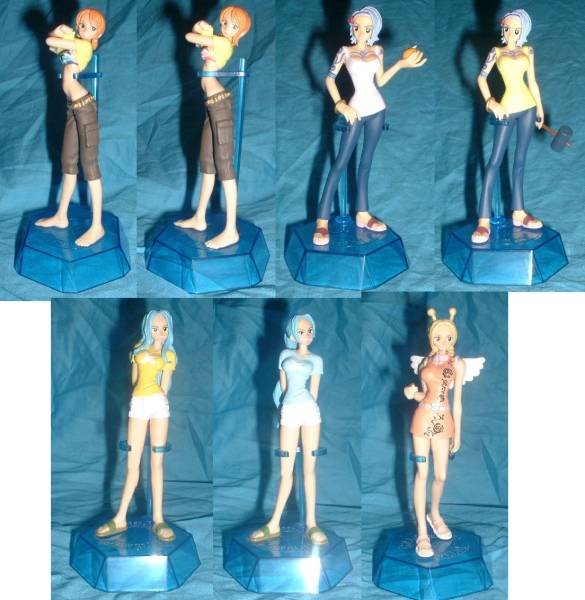 ワンピース グランドラインジュエリーガールズコレクション 全7種セット拍卖