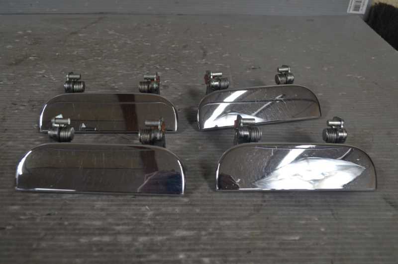 タント カスタム 後期(L350S L360S) 純正 破損無 取付OK アウターハンドル メッキ 前後 左右 セット / 69210-B2160 69220-B2120 k069652拍卖