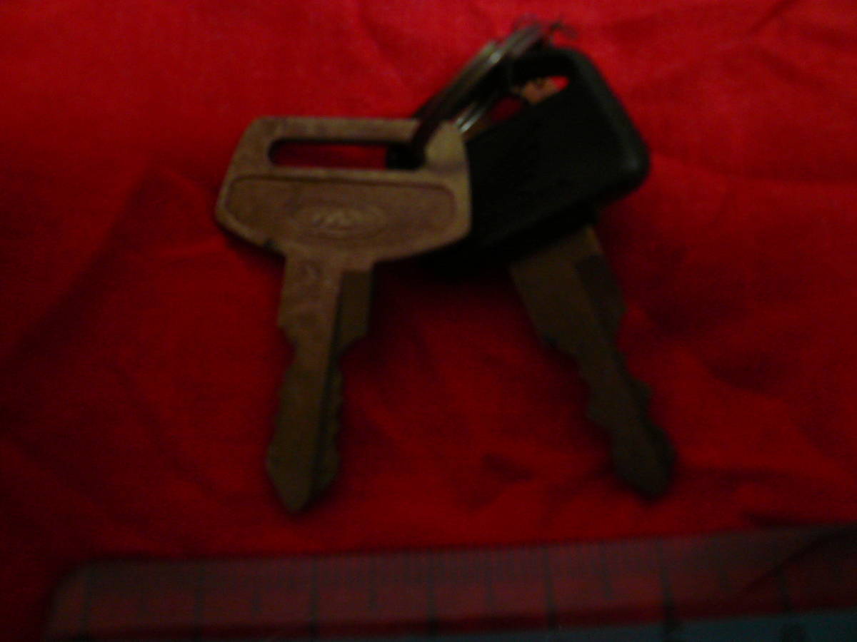 HONDA ホンダ WING かぎ 鍵 キー 3本? 3個? セット CBX CB CBR 本物昭和当時物素人長期保管品 拍卖