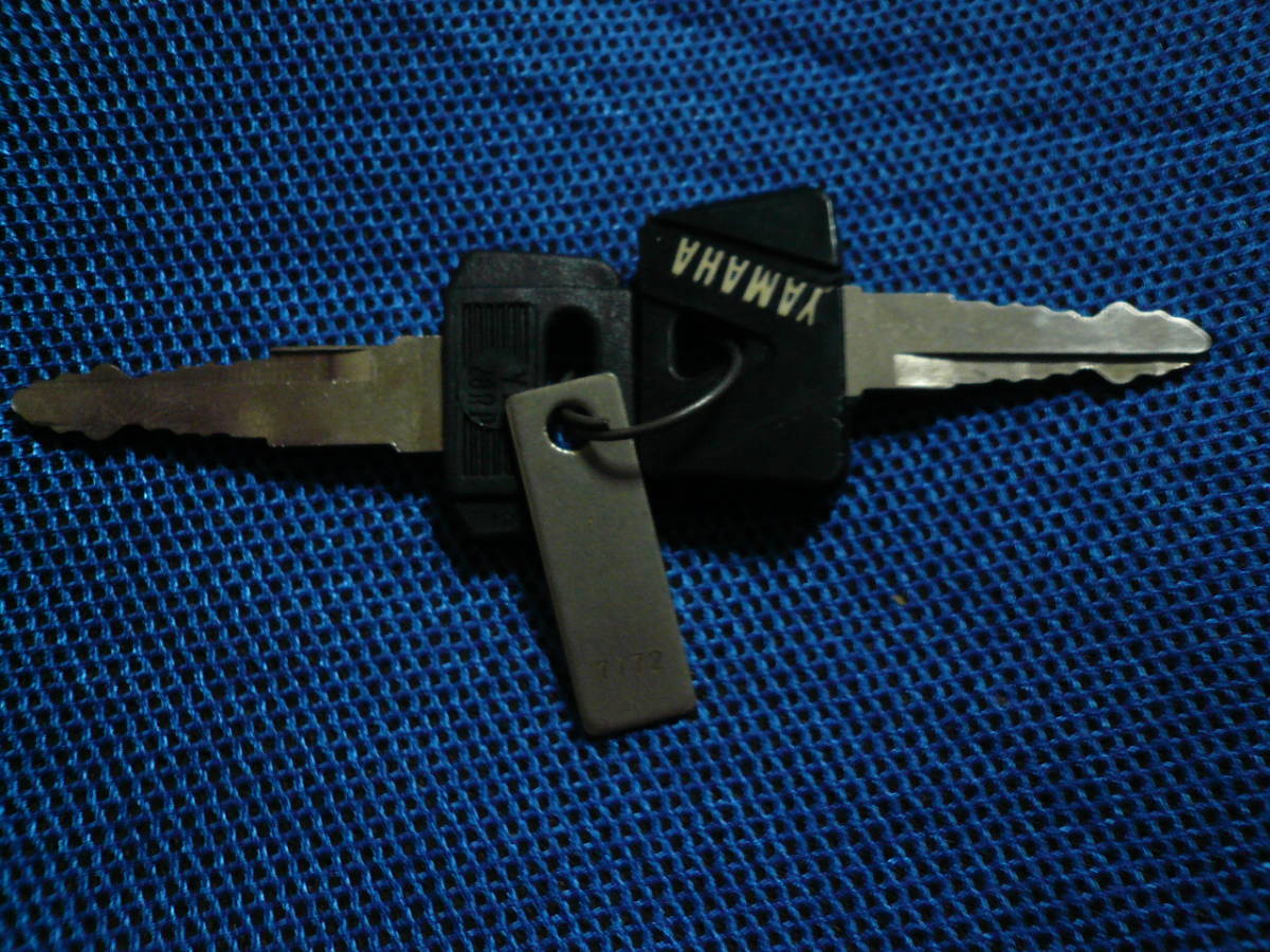 YAMAHA ヤマハ 純正 鍵 キー 2本? 2個? セット 当時物素人長期保管品拍卖