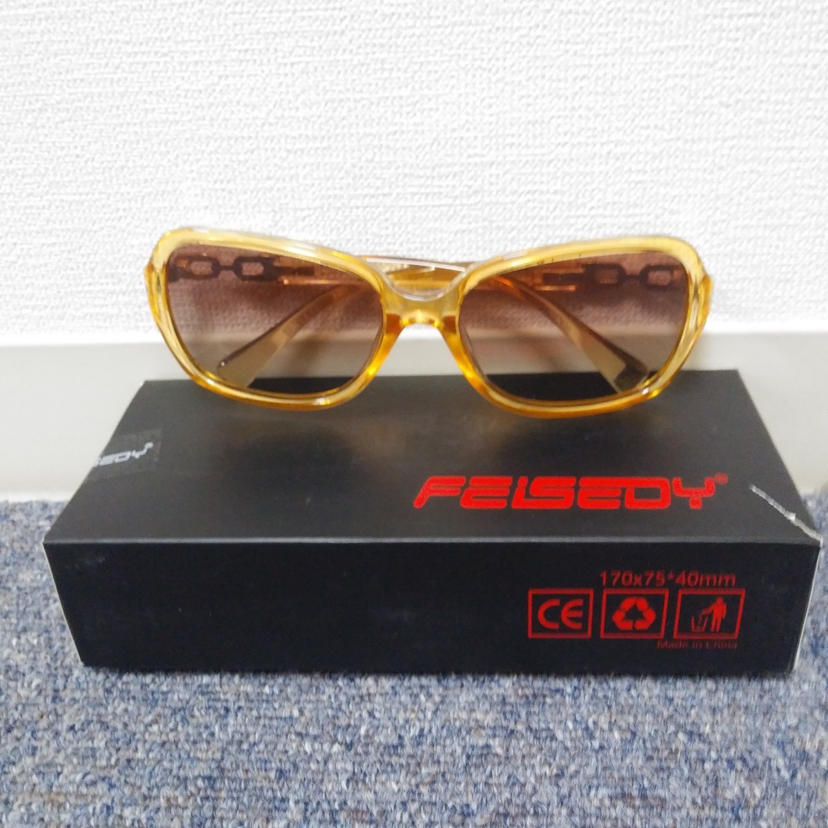 FESEDY レディース ファッションサングラス UVカット拍卖