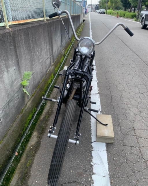 日本製です 1インチ用 ステンレス製 ポリッシュ加工済み アメリカン 国産アメリカン チョッパー ボバー フリスコ カスタム拍卖