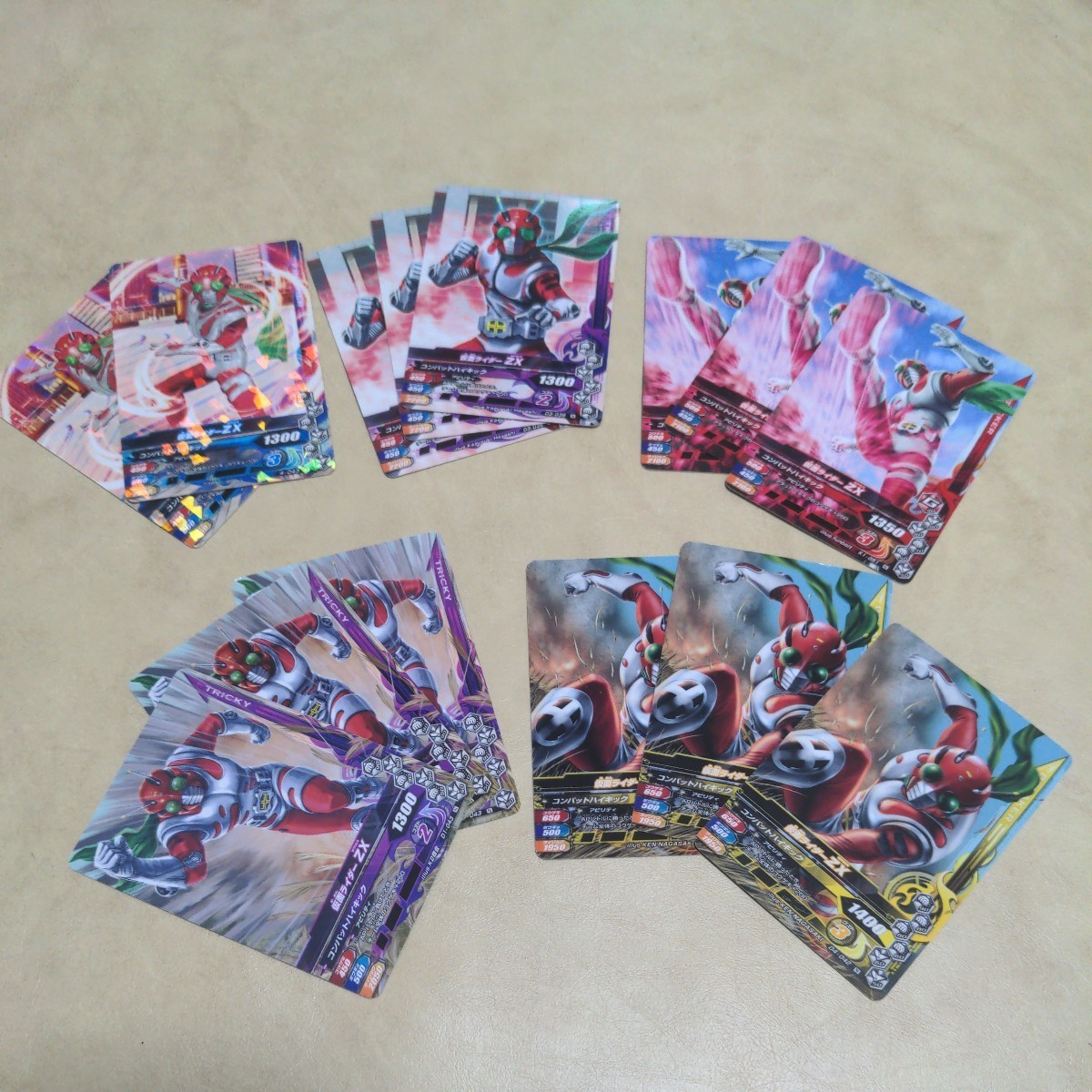 仮面ライダーZX 仮面ライダーバトル ガンバライジング 中古 現状品 傷等あり ノーマル レア N R セット まとめ ゼクロス拍卖