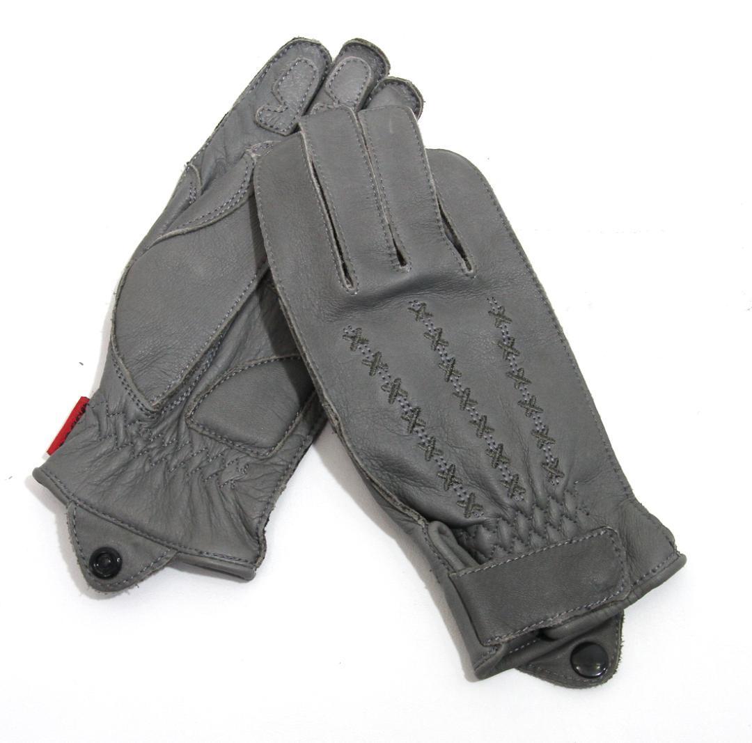 【50%引き】(4899)ロッソ  RSG-239 グレージュ(M)ステッチ レザー グローブ拍卖