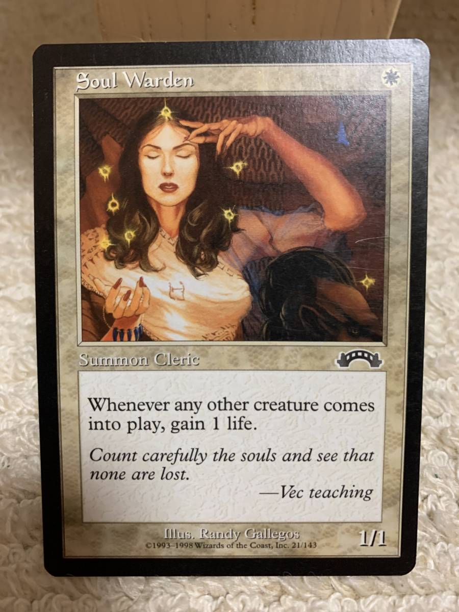 エクソダス 初版 魂の管理人/Soul Warden 英語版拍卖