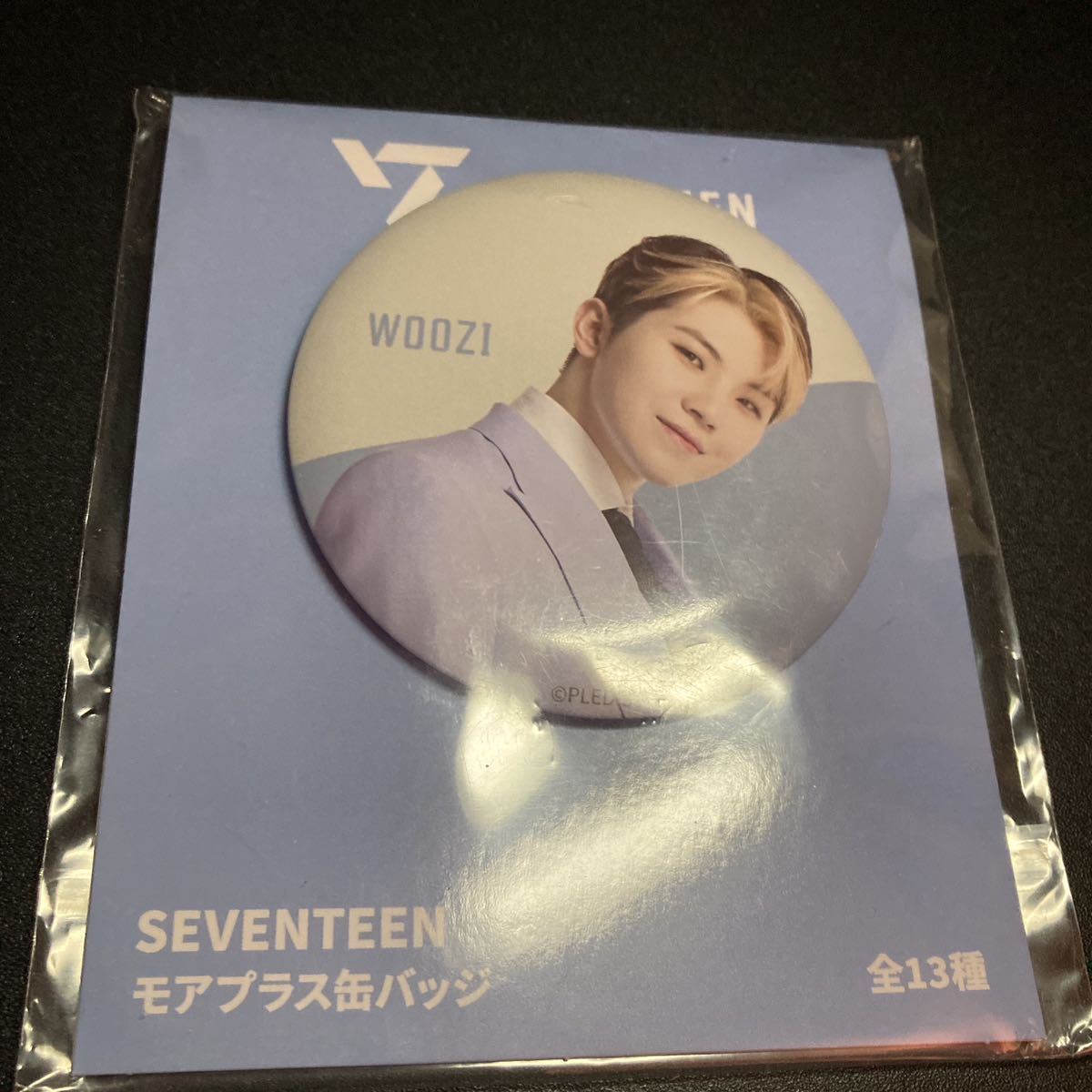 SEVENTEEN ウジ WOOZI モアプラス缶バッジ セブチ 缶バッジ 缶バッヂ 缶バッチ グッズ 韓国 アイドル拍卖
