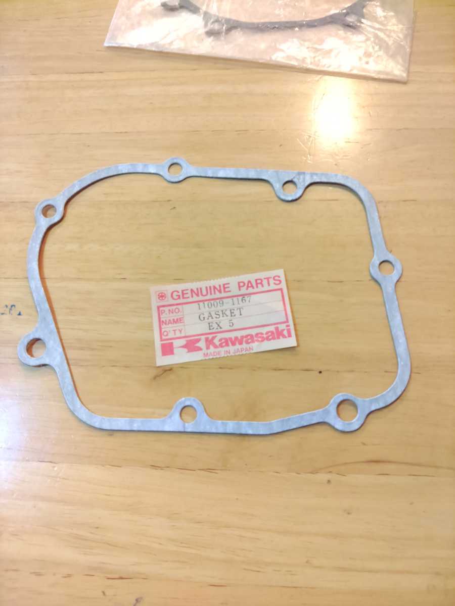 @220-2 新品 カワサキ純正 Z750FX-1 Z1000MK2  ミッションカバー ガスケット 11009-1167 (11061-1524) 送料180円~拍卖