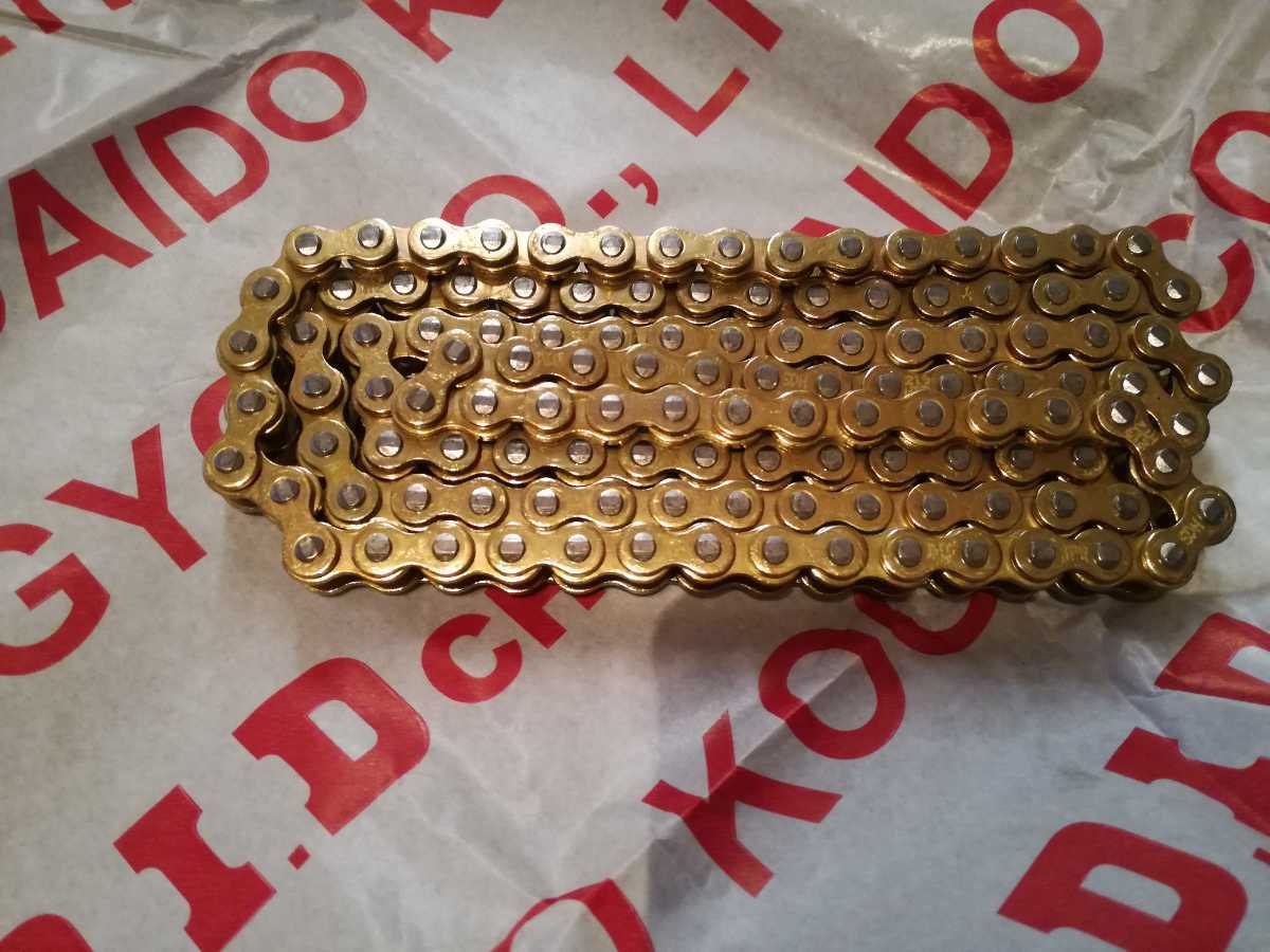 GS400 強化 カム チェーン ゴールド GS400L GS425 GS400E2 GS400E3 カムチェン拍卖