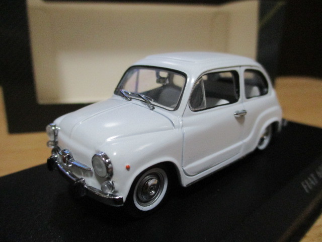 ディテ―ルカーズ 1/43 「 フィアット600D 」 ホワイト ・送料 500円(レターパック発送)拍卖