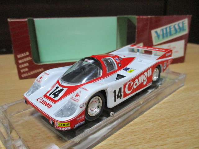 ビテス 1/43 「 キャノン ポルシェ956 」 #14 キャノンカラー 1983y ル・マン ・送料 500円 (レターパック発送)拍卖