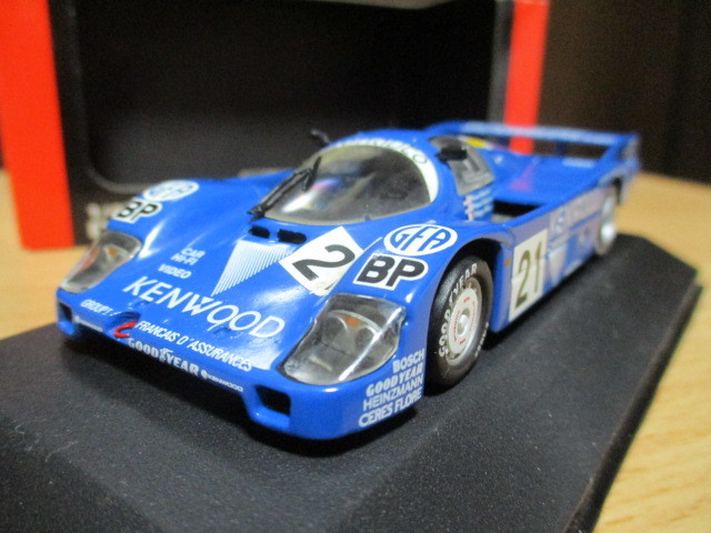 カルツォ 1/43 「 ポルシェ 956 ロングテール 」 #21 KENWOODカラー 1983y ル・マン ・送料 500円 (レターパック発送) 拍卖