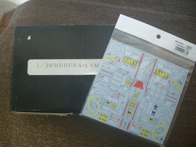 ■1/20 クラブM モデナランボルギーニ M291+スペアデカール付き拍卖