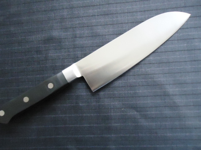 60R 目玉出品!モリブデンステンレス鋼ツバ付き 三鋲留め 165三徳拍卖