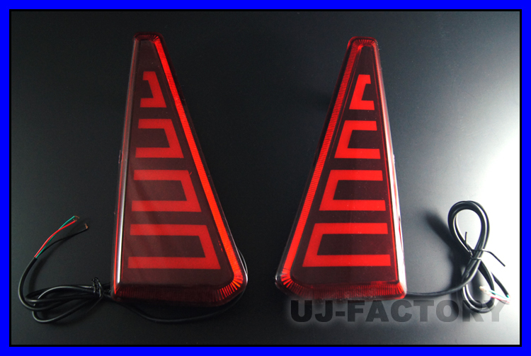 ★TOYOTA VOXY ZS煌・ZS煌Ⅱ/ZWR80W/ZRR80W/ZRR85W H26/11~★2WAY リア・チューブ/レッドLEDリフレクターランプ【スモール&ストップ】拍卖