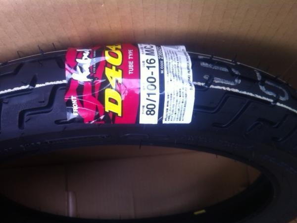 新品80/100-16MAGUNA50フロントタイヤ1本拍卖