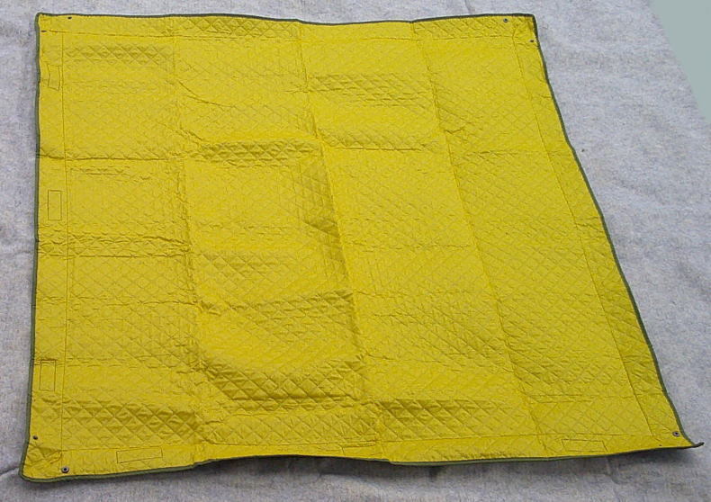 撥水キャンピングラグ150×150cmデイオフTM-220A-YEイエロー拍卖