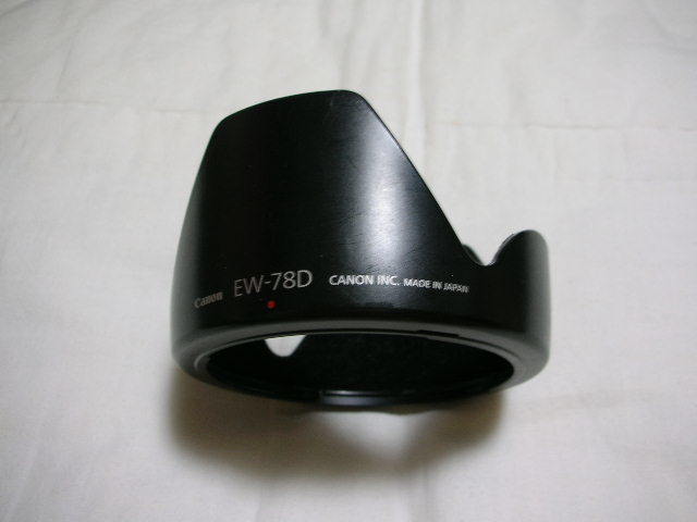 ◆中古品 CANON キヤノン レンズ フード EW-78D◆拍卖