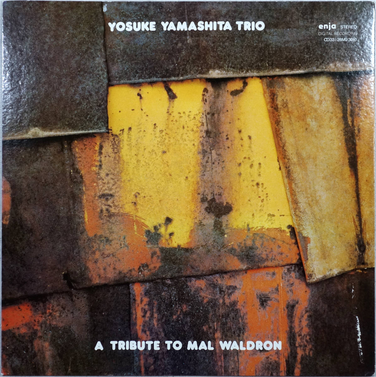 ◆YOSUKE YAMASHITA TRIO/A TRIBUTE TO MAL WALDRON (JPN LP) -山下洋輔, 国仲勝男, 小山彰太拍卖