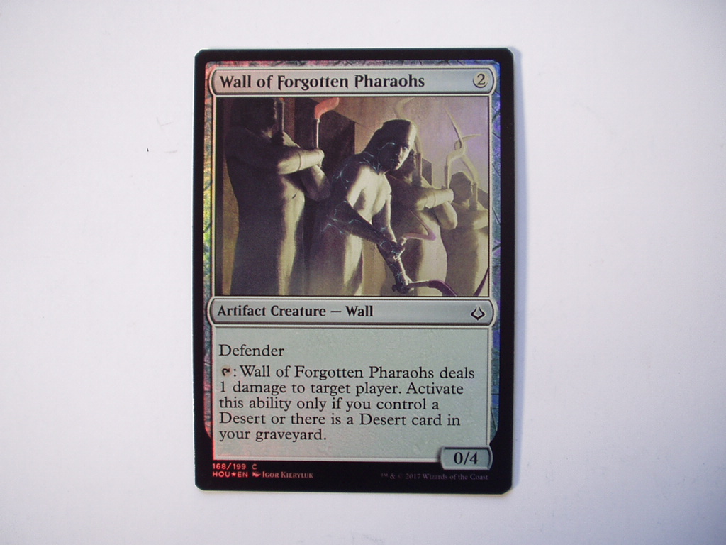 バイン MTG 忘れられた王族の壁 foil 英語1枚拍卖