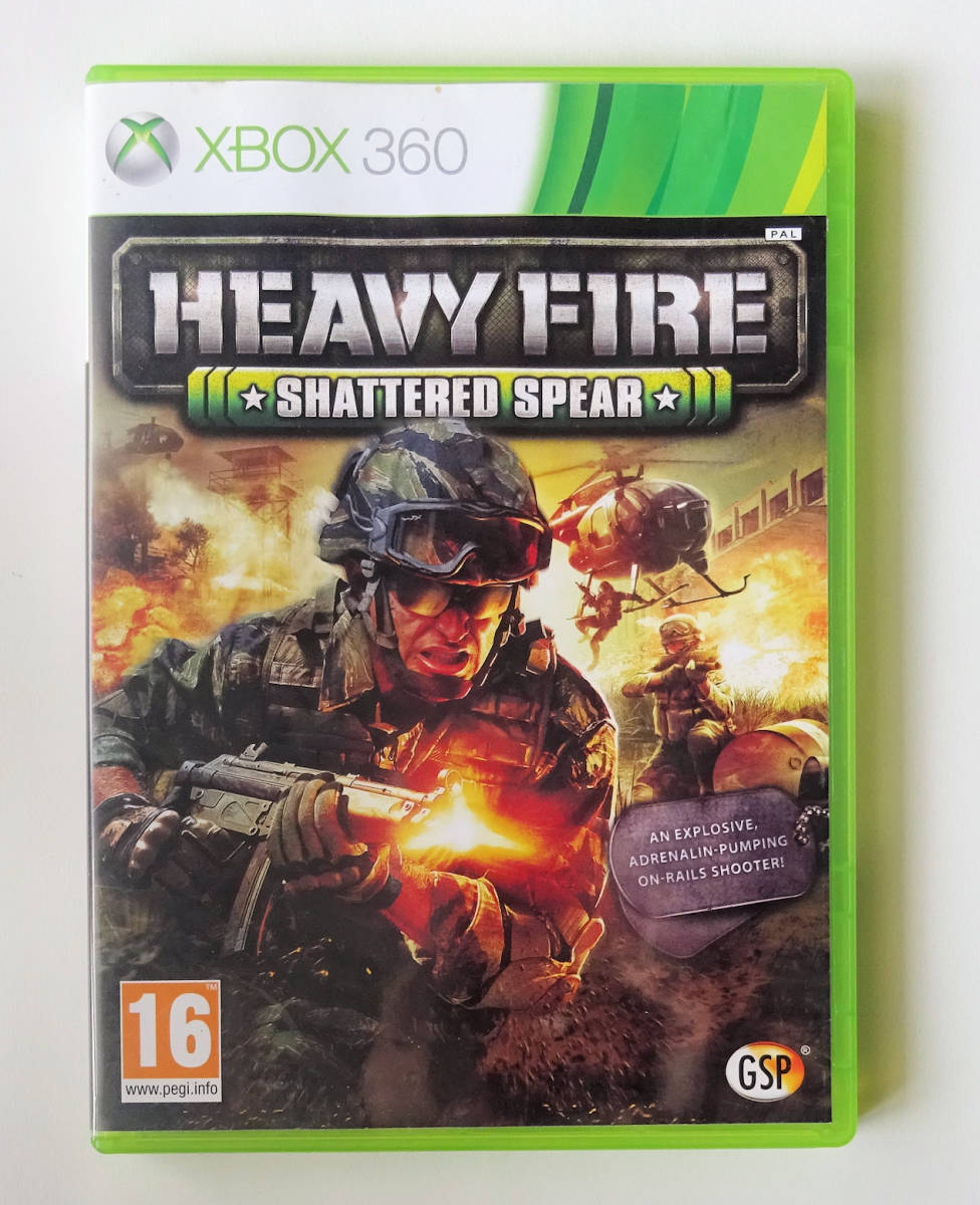 ヘビーファイア シャッタードスピア HEAVY FIRE SHATTERED SPEAR EU版 ★ XBOX 360 拍卖