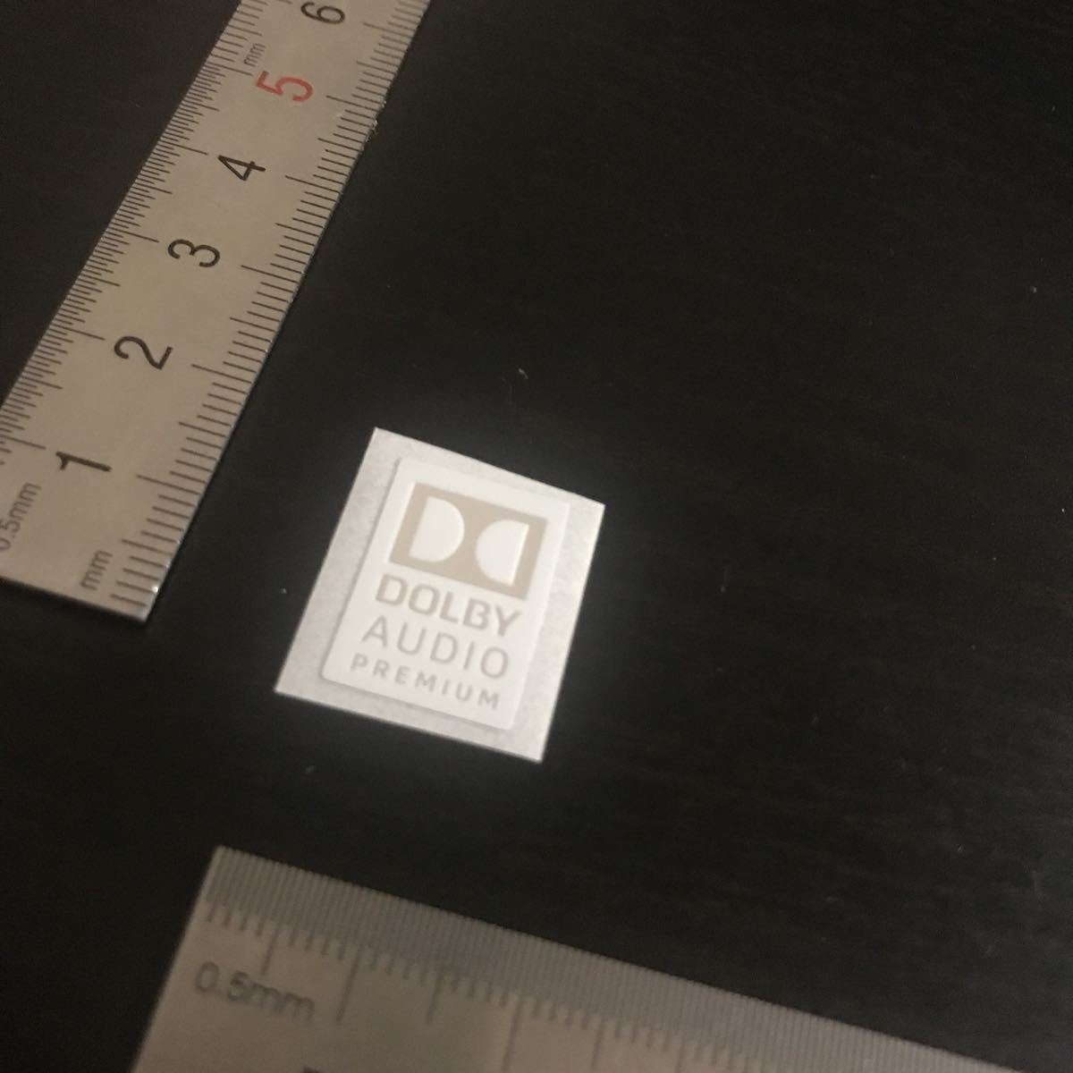 DOLBY AUDIO Premium ホワイト エンブレムシール@1797+拍卖