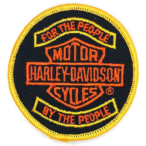 ハーレー・ダビッドソン メッセージ ビンテージ パッチ Harley Davidson Message Vintage Patch バイカー HARLEY-DAVIDSON Biker拍卖