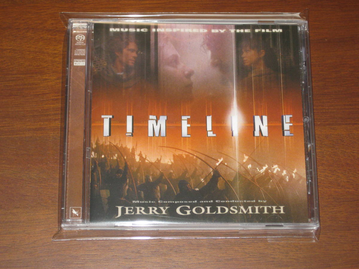 ☆ JERRY GOLDSMITH ジェリー・ゴールドスミス/ タイムライン 2004年発売 Varese S社 Hybrid SACD 輸入盤拍卖