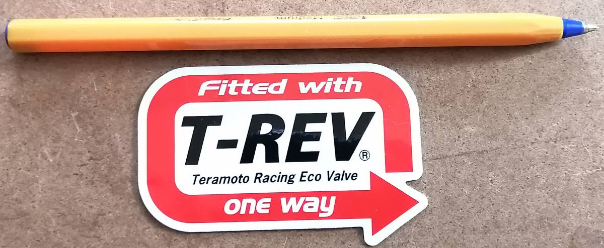 純正 寺本レーシング 寺本自動車 T-REV Teramoto Racing ステッカー デカール オリジナル Eco Valve拍卖