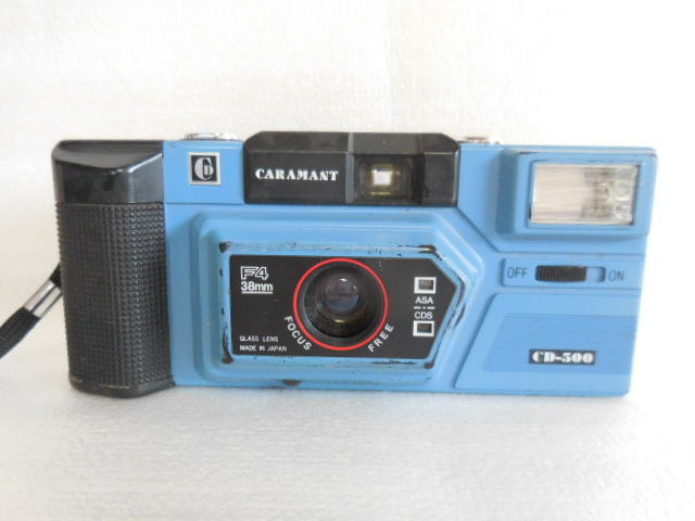 ジャンク 通電可 caramant cd-500 F4 38mm コンパクトフィルムカメラ拍卖