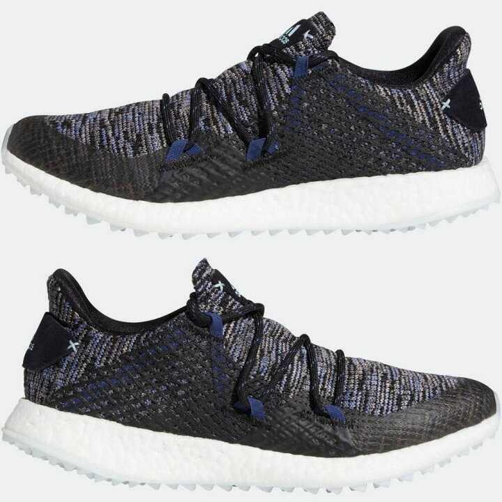 23cm 新品正規品 アディダス ゴルフ シューズ ウィメンズ クロスニットDPR ブラック レディース 定価15400円 Boost ブースト EF0464拍卖