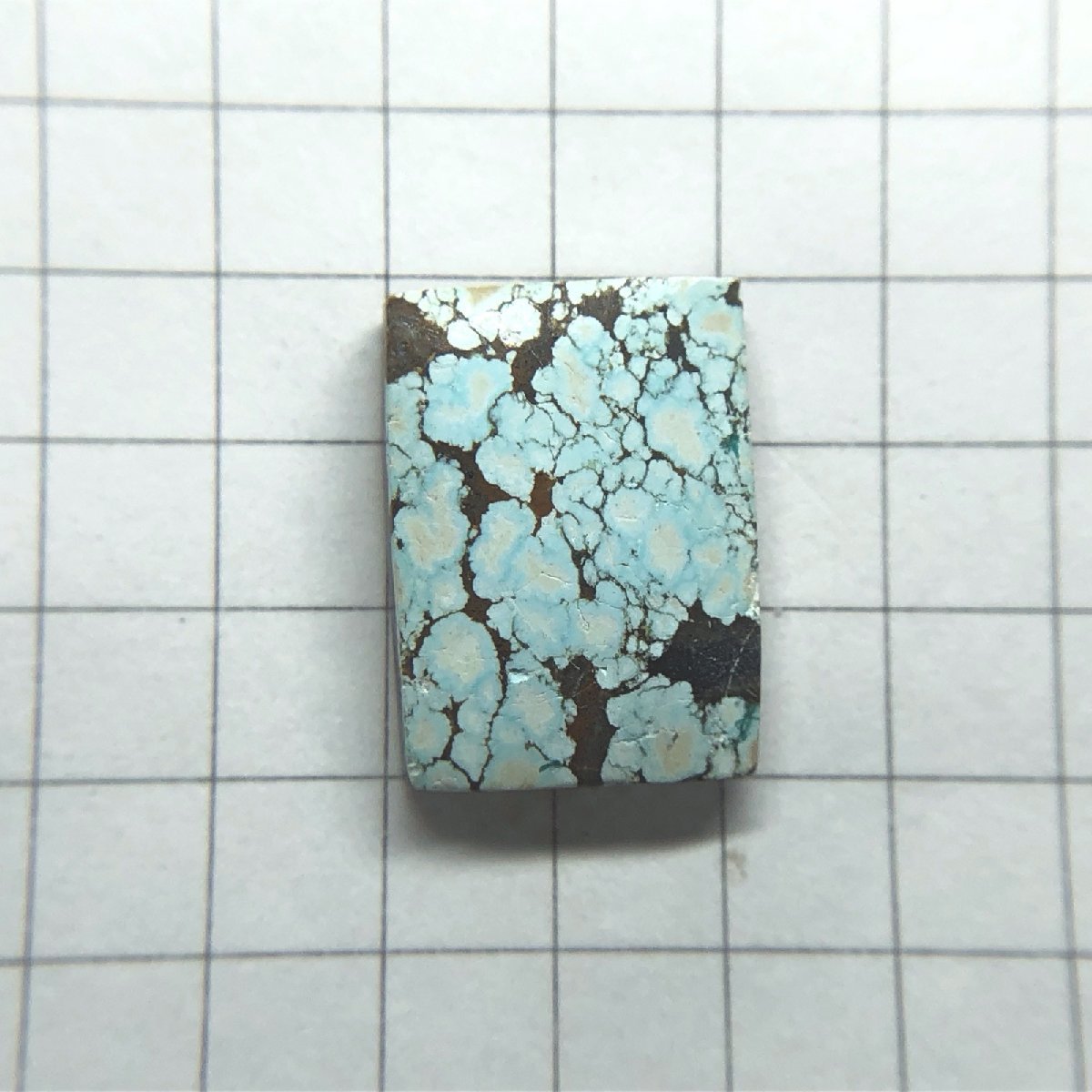 アメリカン ターコイズ ナンバーエイト インディアン ハンドメイド ジュエリー用 4.05カラット 711拍卖