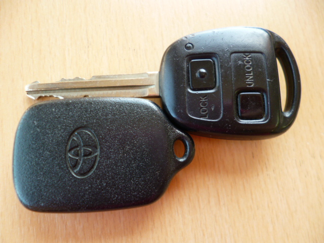 ★570★トヨタ純正 エスティマ キーレスキー リモコンキー 2ボタン &パワースライドドア リモコンキー 2個セット★拍卖