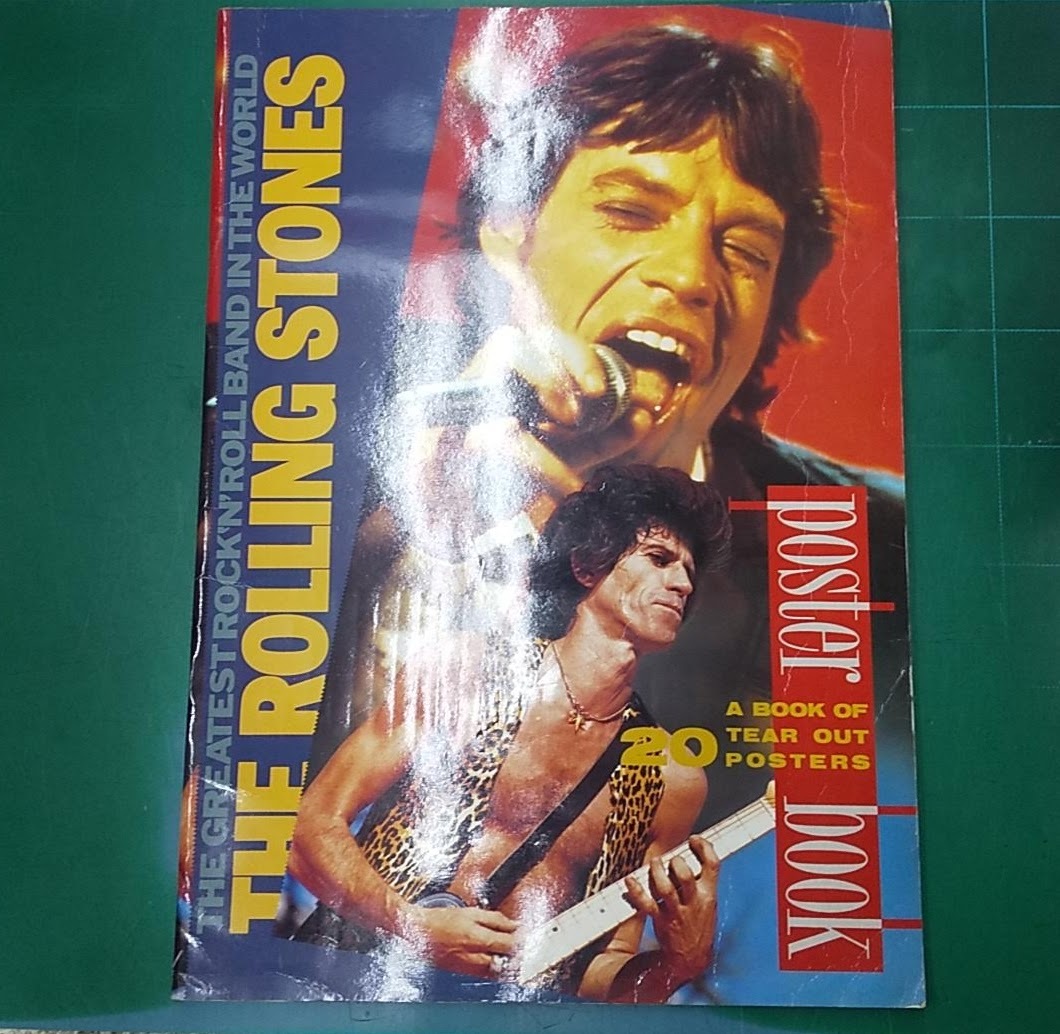 the rolling stones poster book 1990 ローリングストーンズ ●H2231拍卖