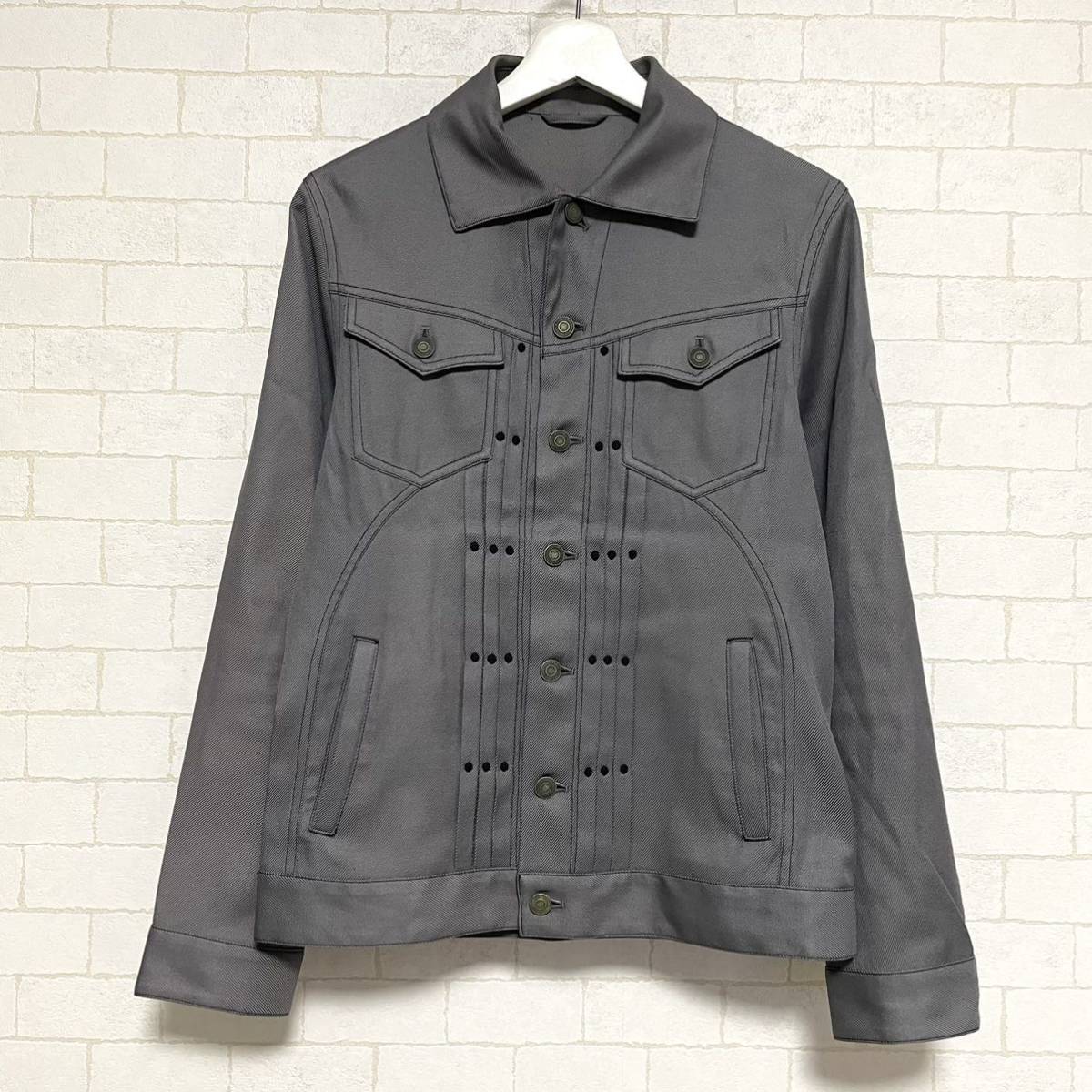 Iroquois イロコイ ジャケット M09SBL008 ブルゾン グレー size2拍卖