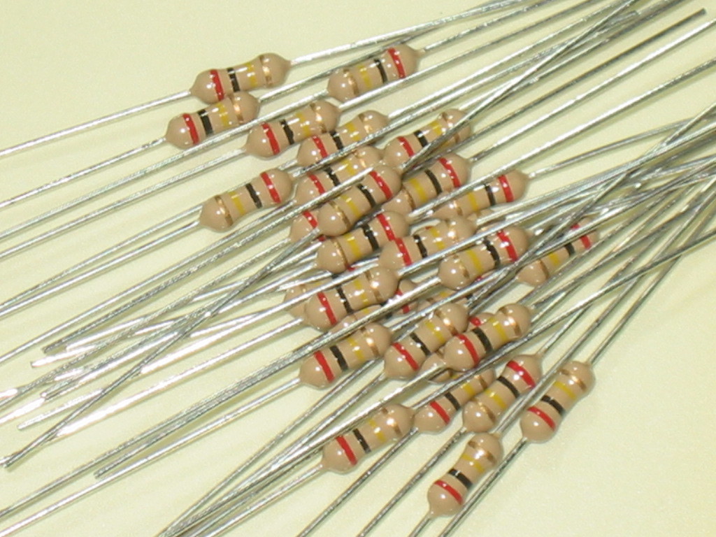 カーボン抵抗 1/4w 200kΩ【1セット30本】拍卖